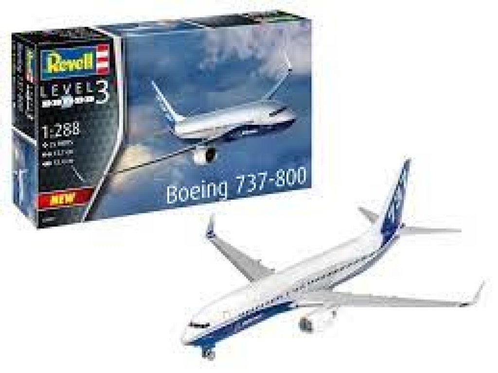 REVELL 63809 1/288 Model Set Boeing 737-800
