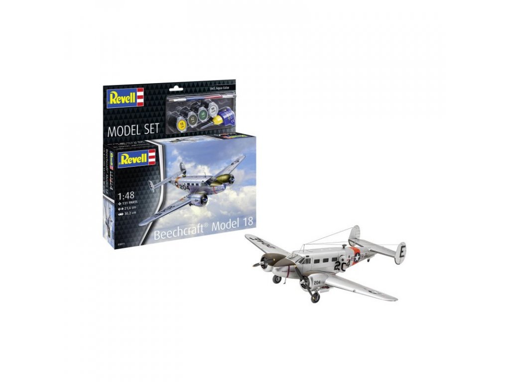 REVELL 63811 Model Set 1/48 Beechcraft Model 18