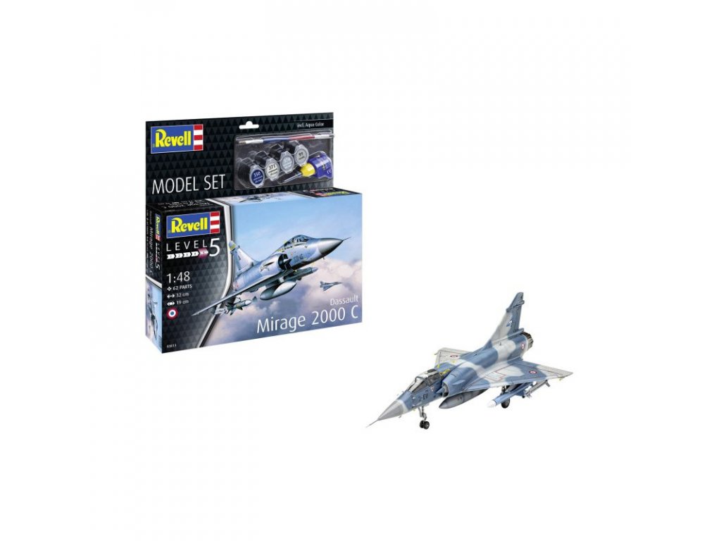 REVELL 63813 Model Set 1/48 Dassault Mirage 2000C