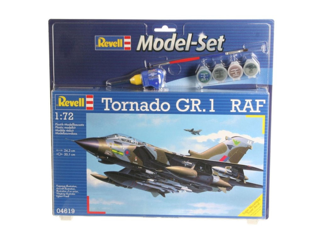 REVELL 64619 Model Set 1/72 Tornado GR.1 RAF