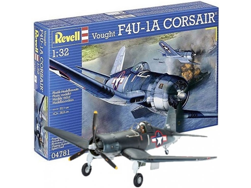 REVELL 64781 Model Set 1/32 Vought F4U-1A Corsair