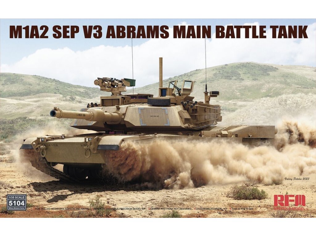 RFM 1/35 M1A1 SEP V3 Abrams Main Battle Tank