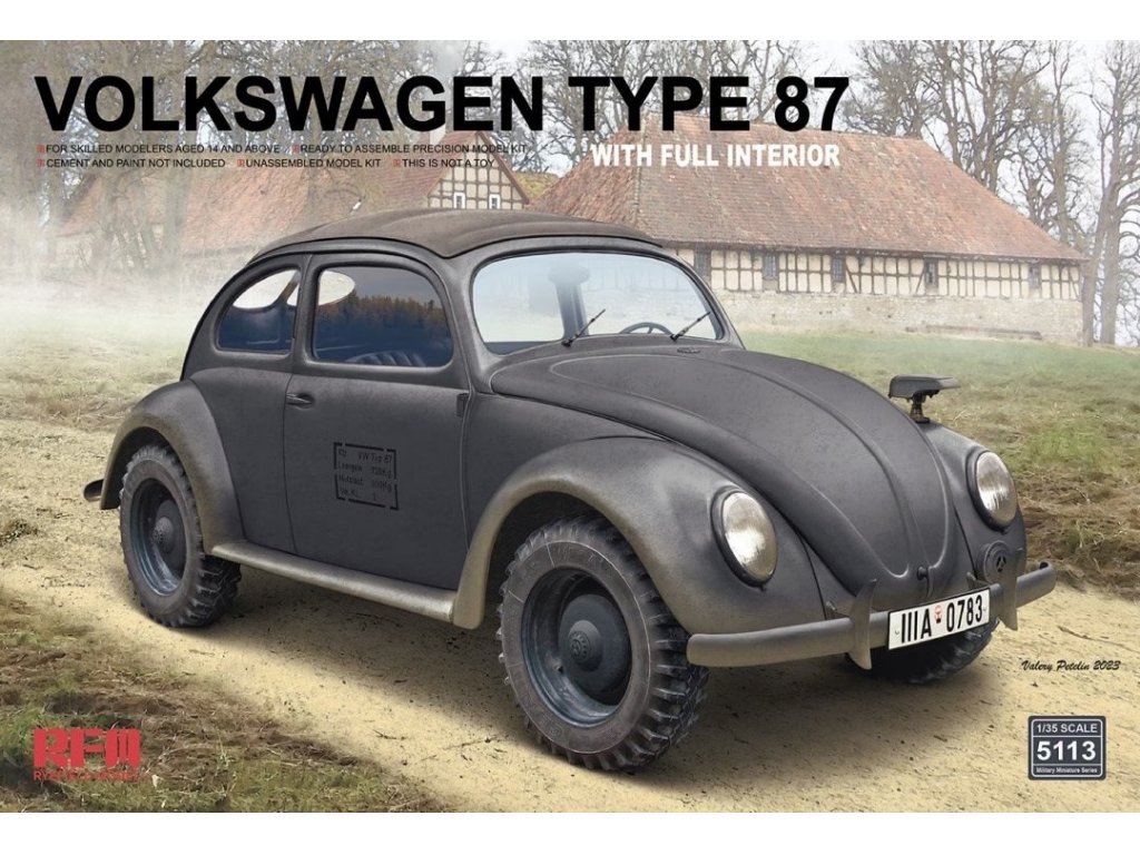RFM 1/35 Volkswagen Type 87 with Full Interior