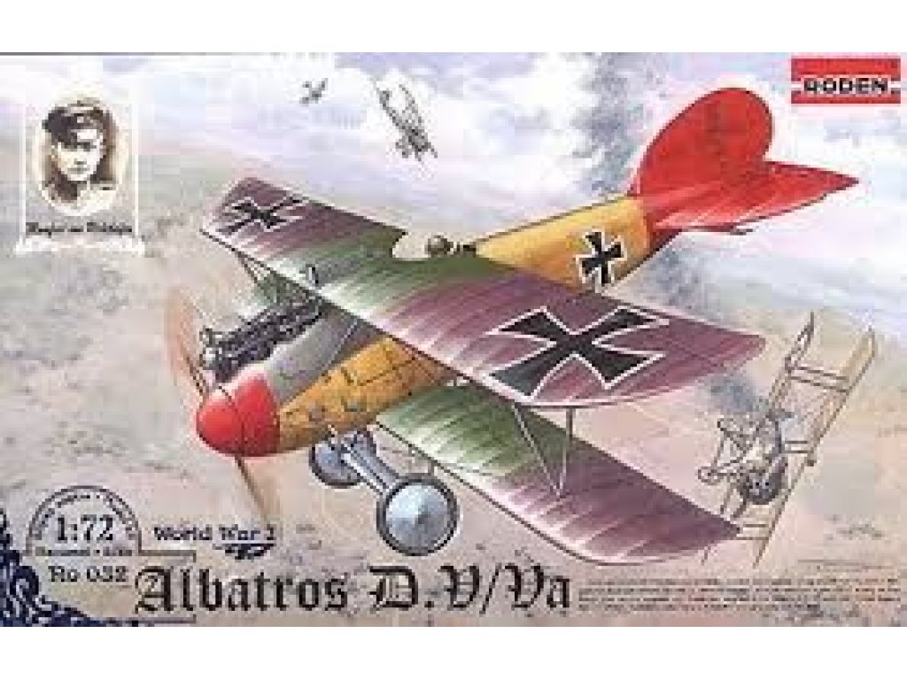 RODEN 1/72 Albatros D.V/Va