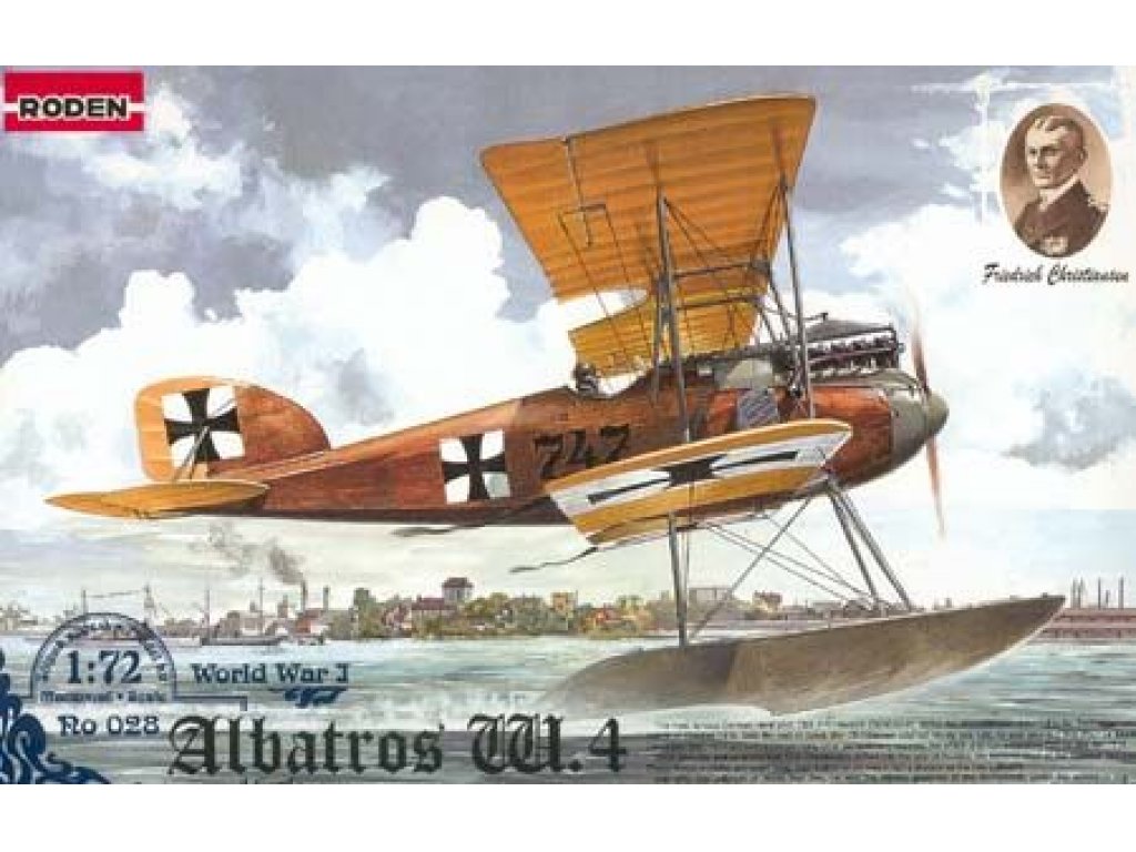 RODEN 1/72 Albatros W.4 early