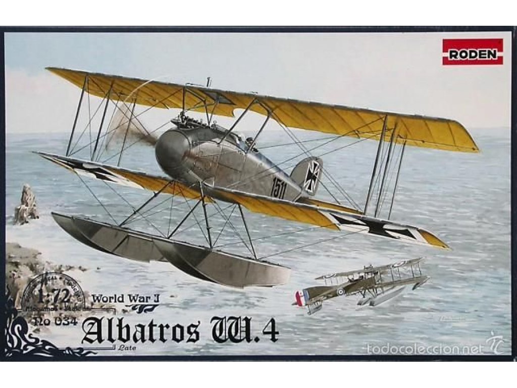 RODEN 1/72 Albatros W.4 late