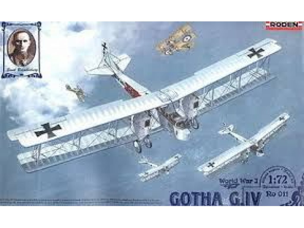 RODEN 1/72 Gotha G.IV