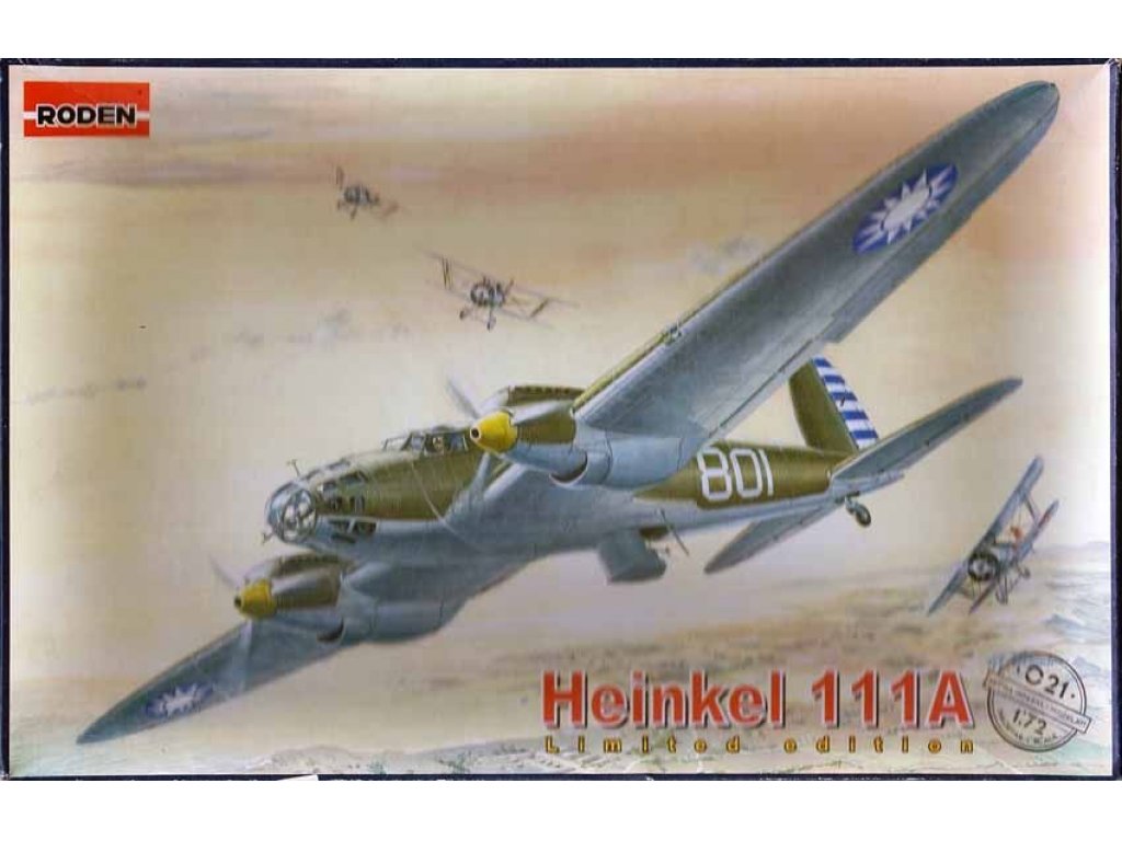 RODEN 1/72 He-111A