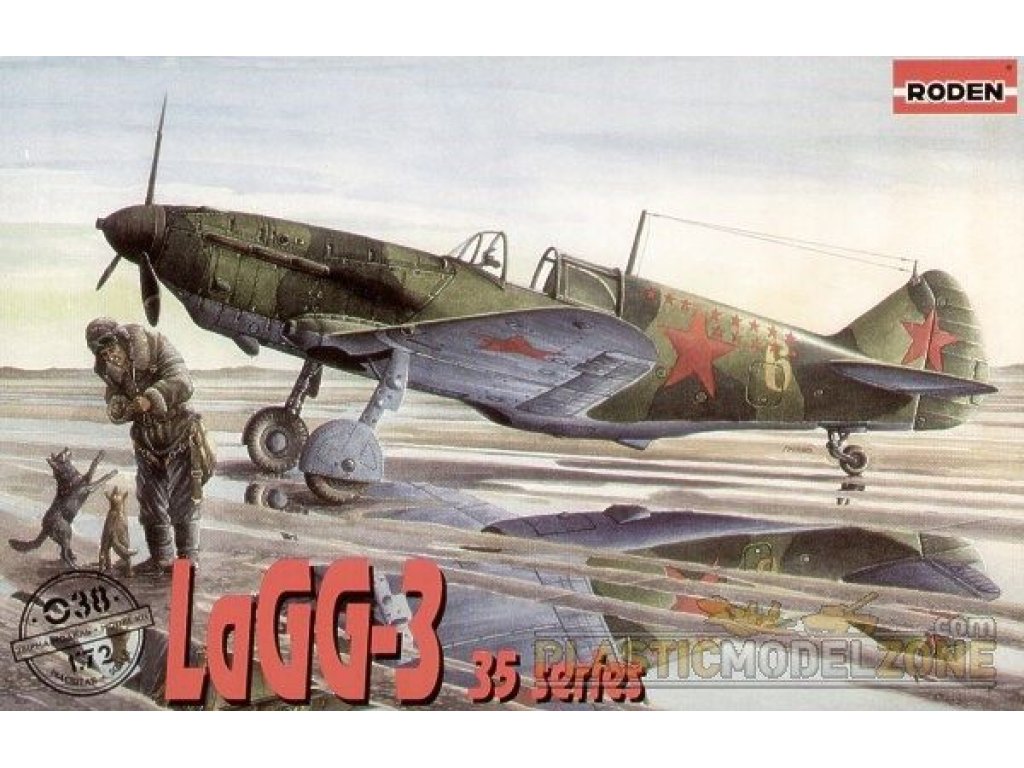 RODEN 1/72 LaGG-3 (35 série)