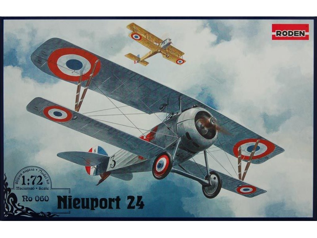 RODEN 1/72 Nieuport 24