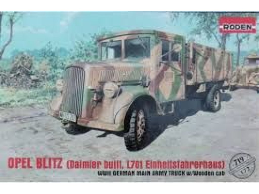 RODEN 1/72 Opel Blitz Dailmer L701