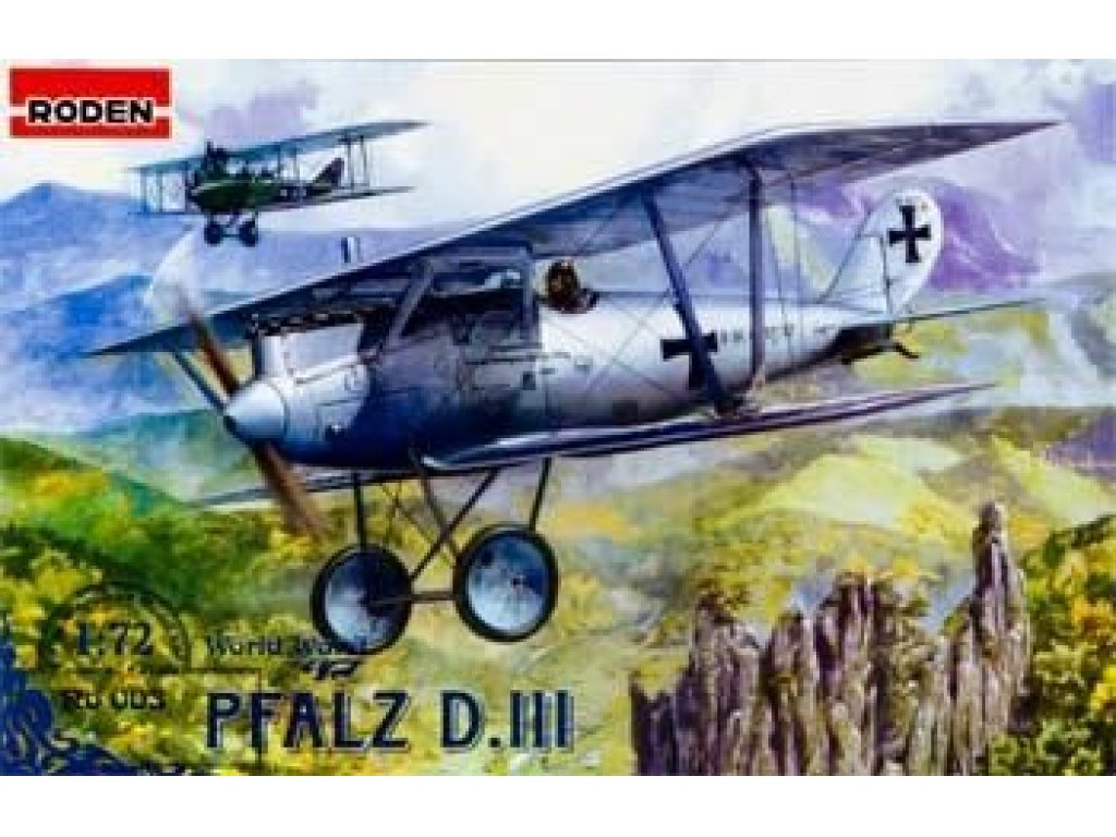 RODEN 1/72 Pfalz D.III