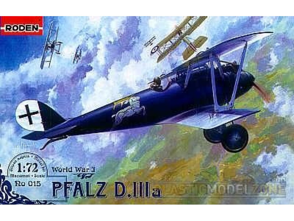 RODEN 1/72 Pfalz D.IIIa