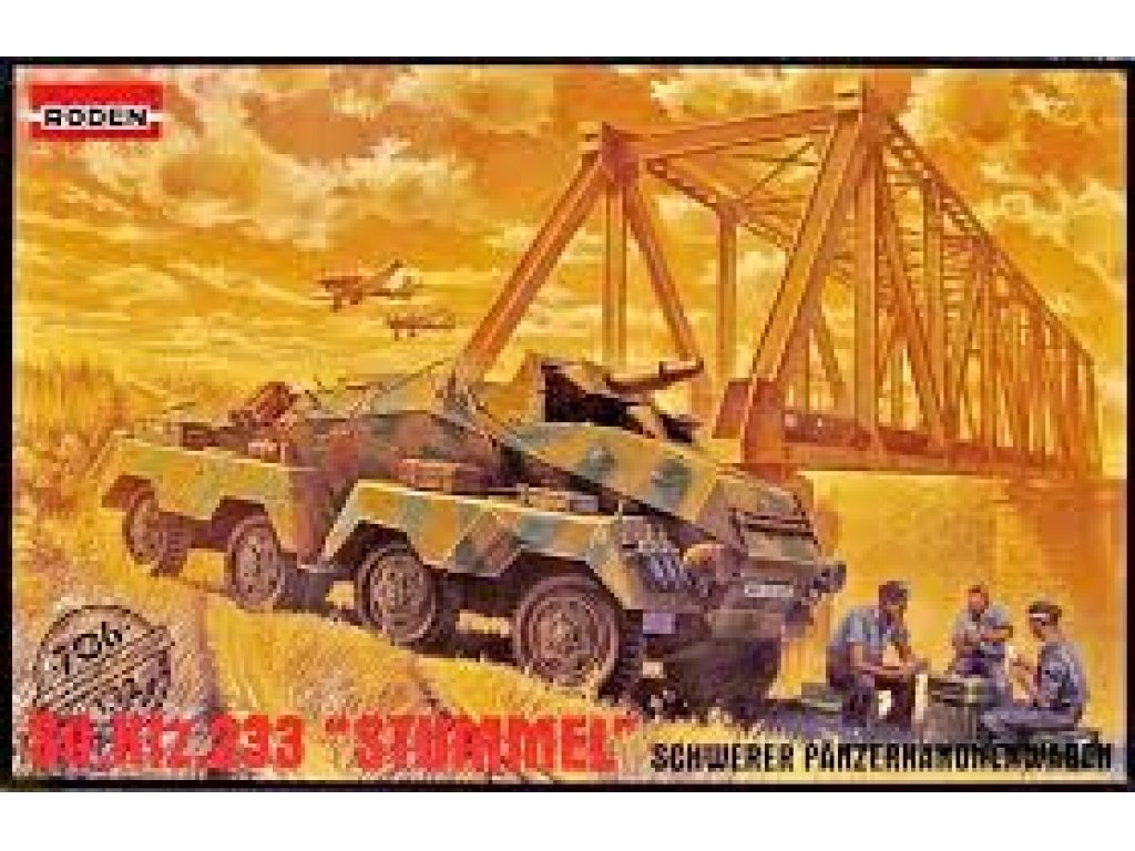 RODEN 1/72 Sdkfz 233 Stummel