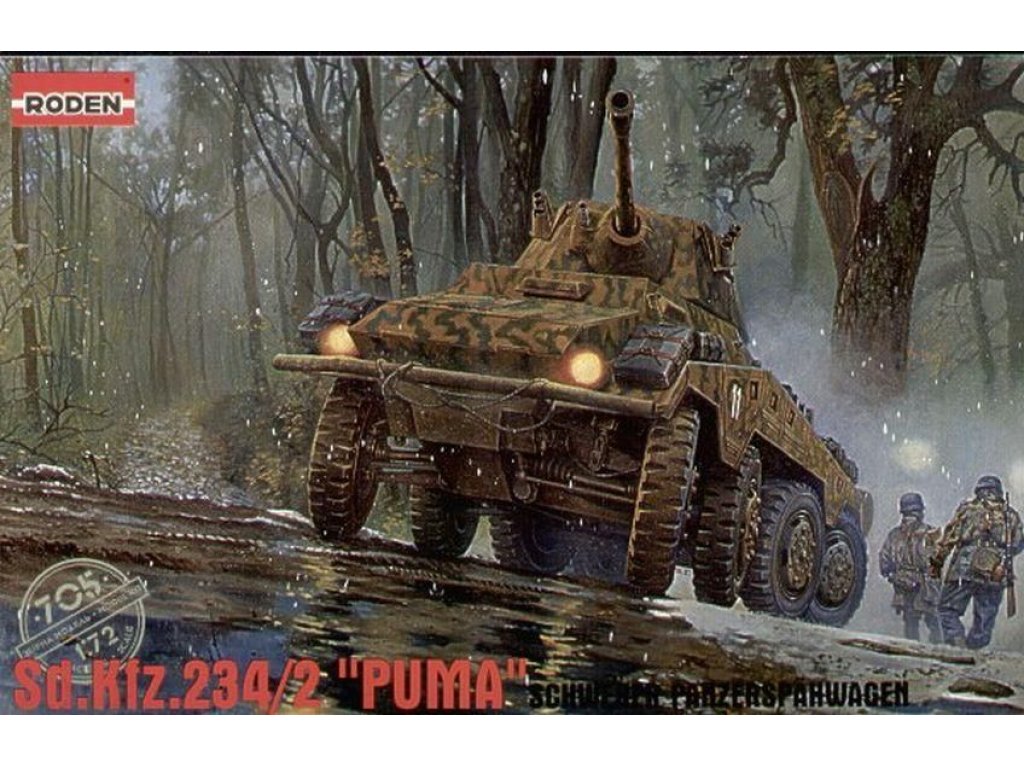 RODEN 1/72 Sdkfz 234/2