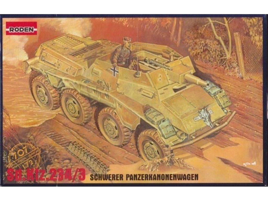 RODEN 1/72 Sdkfz 234/3