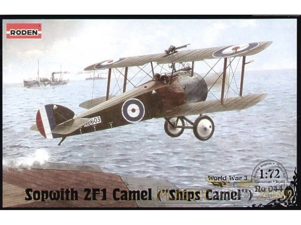 RODEN 1/72 Sopwith 2F1 Camel