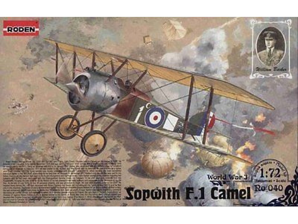 RODEN 1/72 Sopwith F.1 Camel