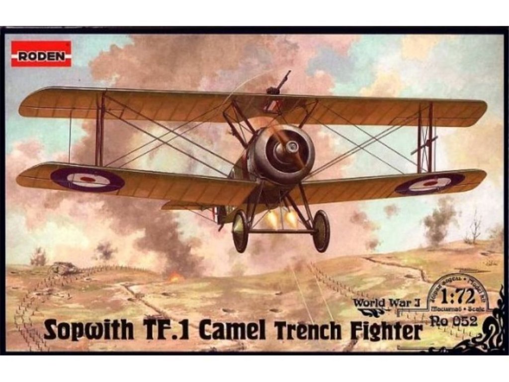 RODEN 1/72 T.F.1 Camel trench fighter