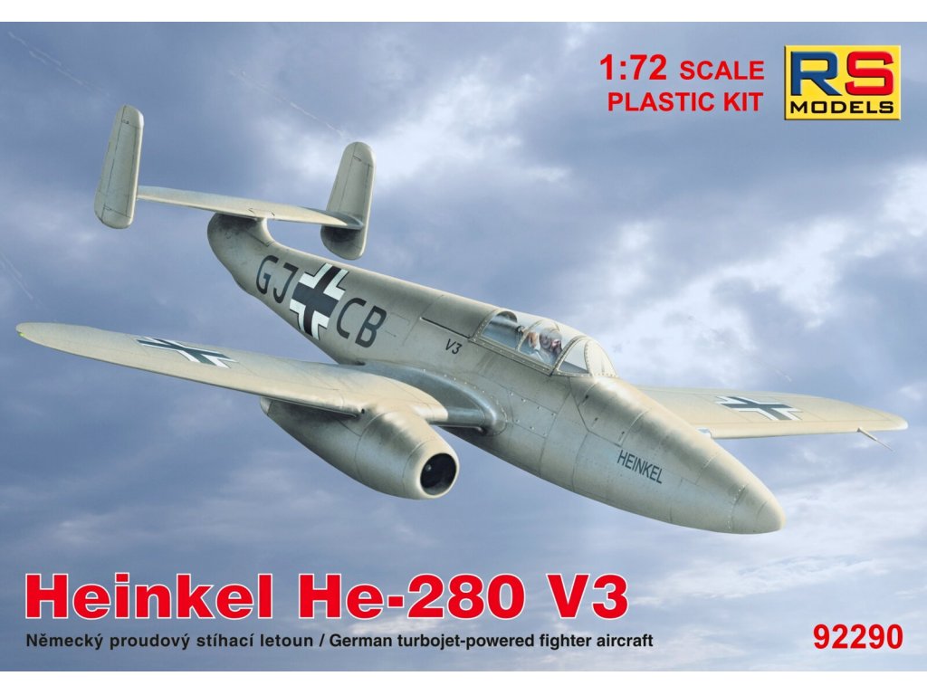 RS 92290 1/72 Heinkel He-280 V3