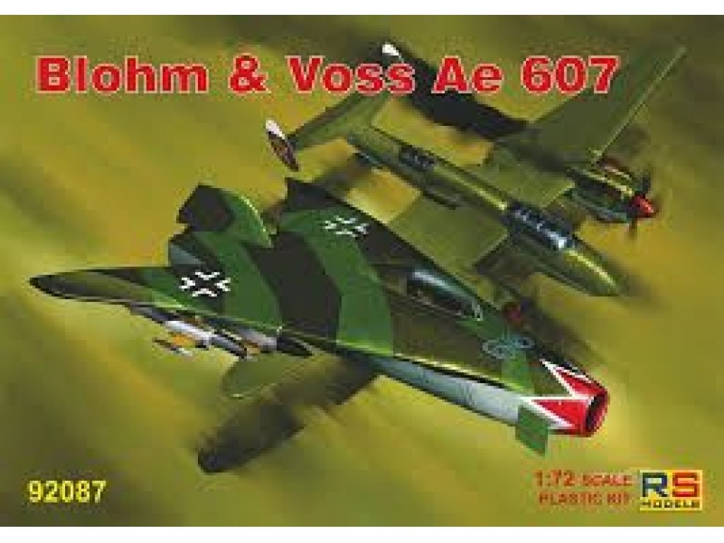 RS MODELS 1/72  Blohm Voss Ae 607 (4x camo)