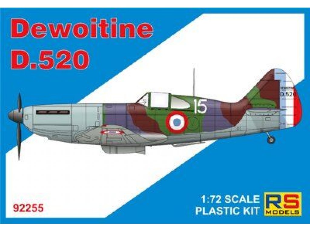 RS MODELS 1/72 Dewoitine D.520