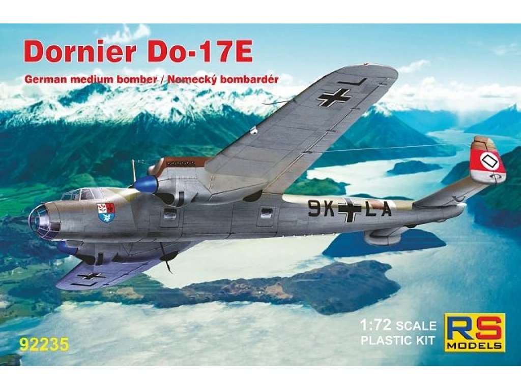RS MODELS 1/72  Dornier Do-17E German medium bomber
