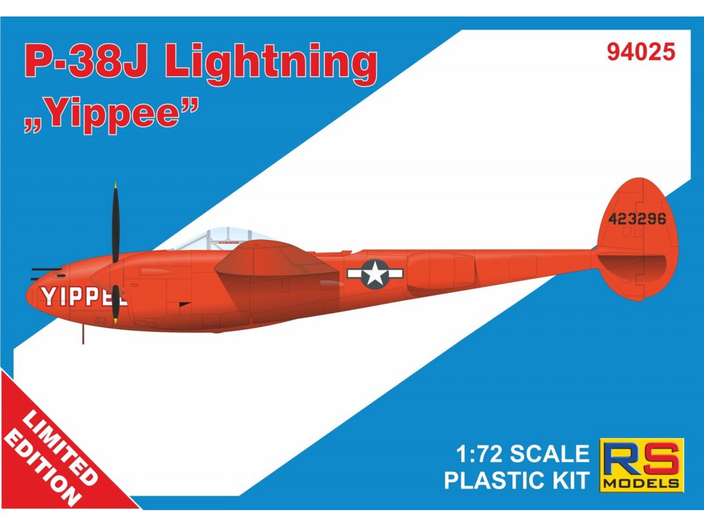 RS MODELS 1/72 P-38J Lighting Yippee