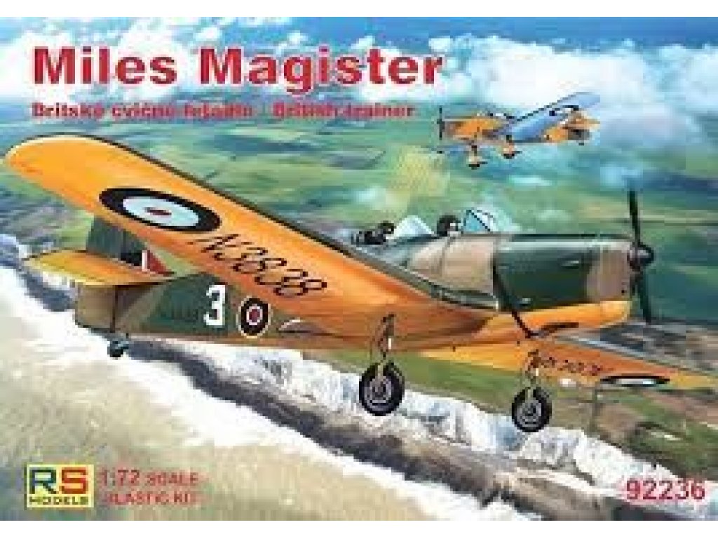 RS MODELS 1/72  Miles Magister British Trainer (RAF,PT,AU,NZ)