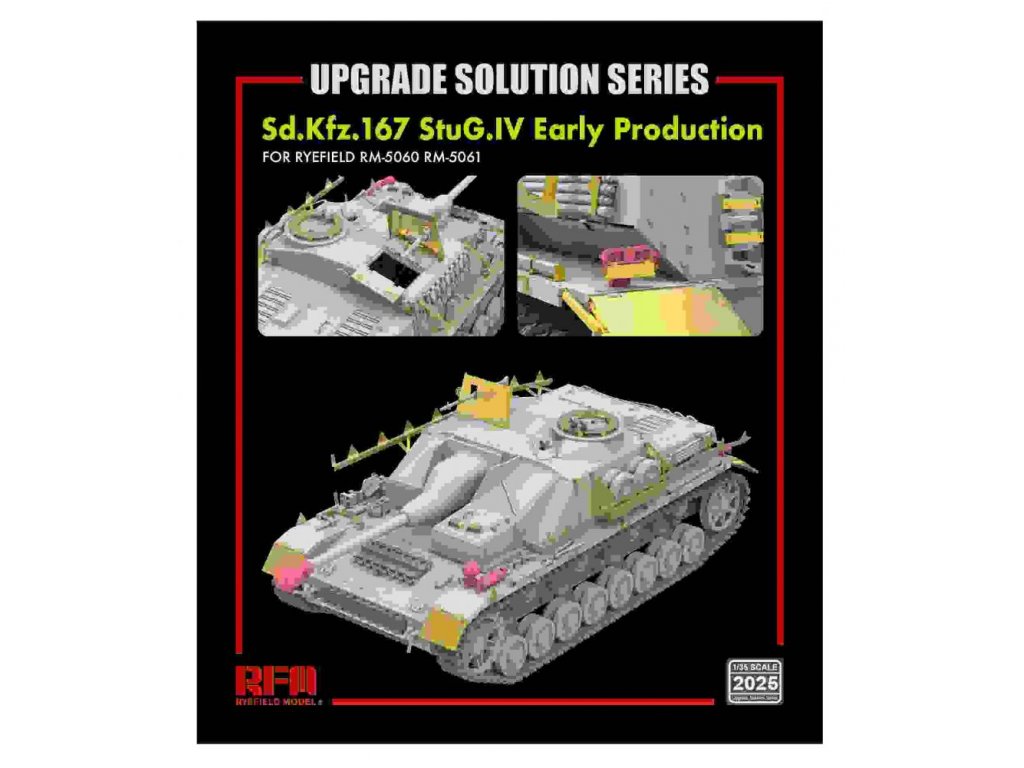 RYE FIELD 1/35 Upgrade Solution Series for 5086,5088 StuG.III Ausf. G late