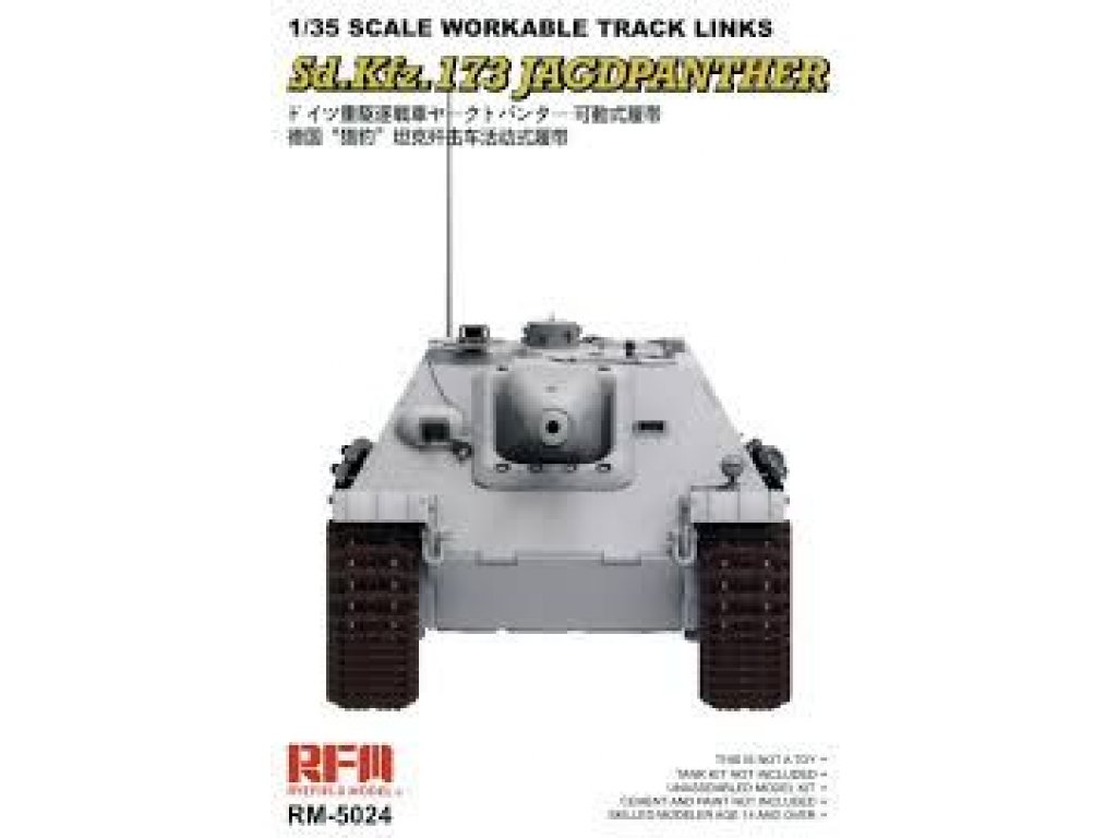 RYE FIELD 1/35 Workable Track for Jagdpanther
