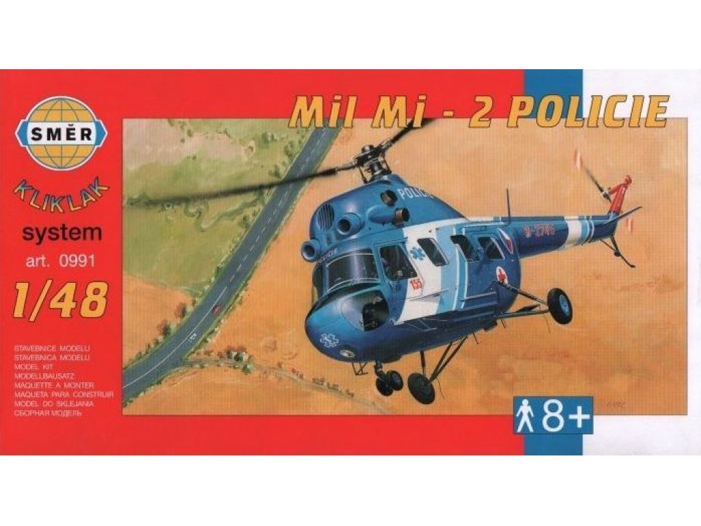 SMĚR 1/48 Mil Mi-2 Policie