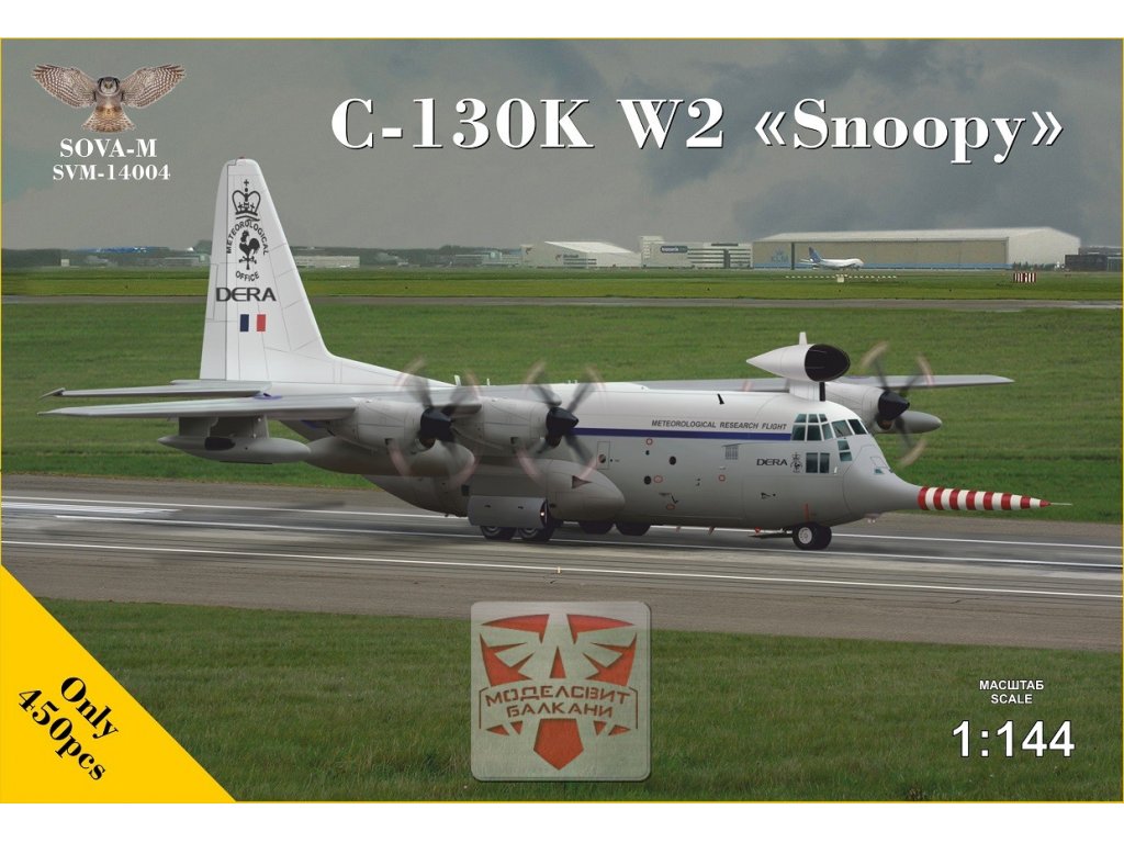 SOVA 1/144 C-130K W2 Snoopy Hercules