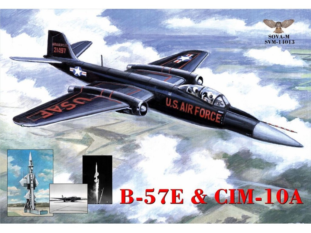 SOVA 1/144 Camberra B-57E & CIM-10A