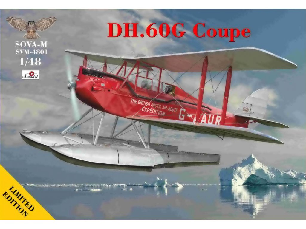 SOVA 1/48 DH.60G Coupe (British Polar expedition)