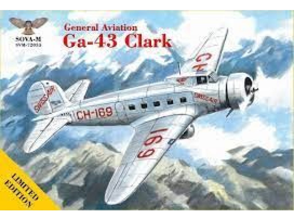 SOVA 1/72 GA-43 Clark Airliner (Swiss Air)