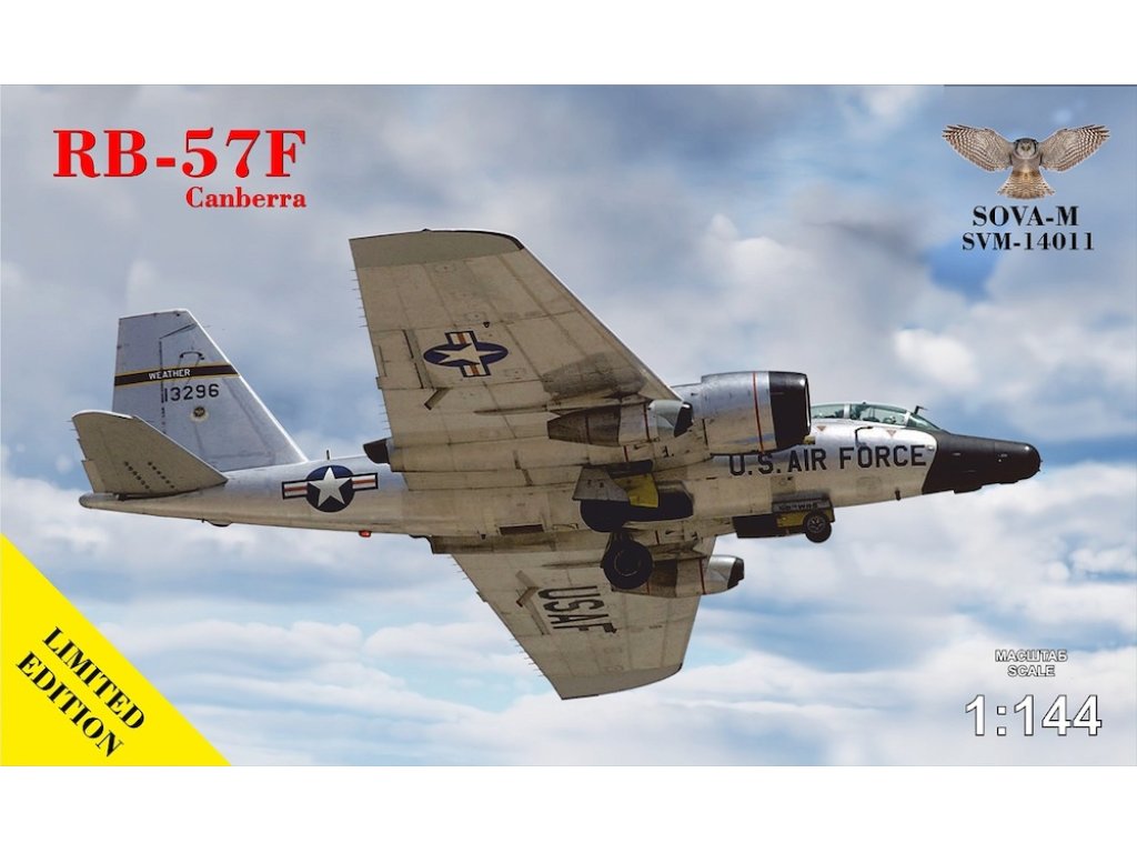 SOVA 14011 1/144 RB-57F Canberra