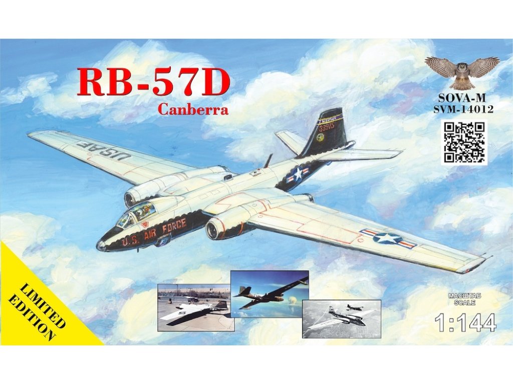 SOVA 14012 1/144 RB-57D Canberra