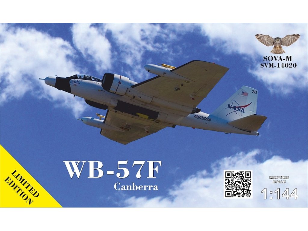 SOVA 14020 1/144 WB-57F Canberra