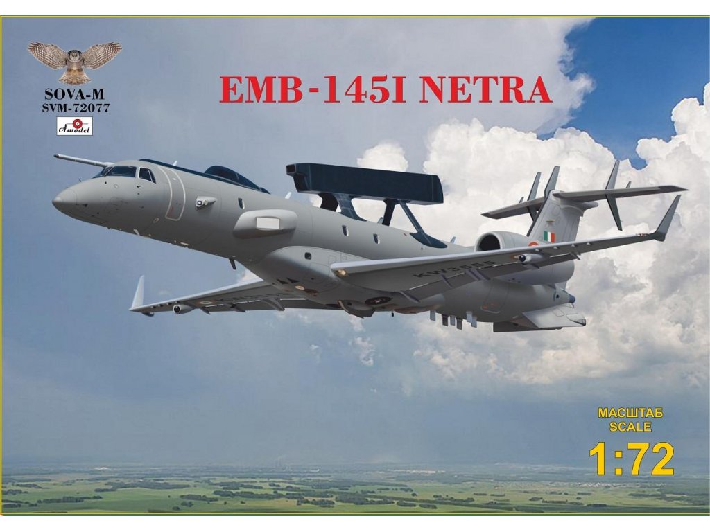 SOVA 72077 1/72 EMB-145I Netra