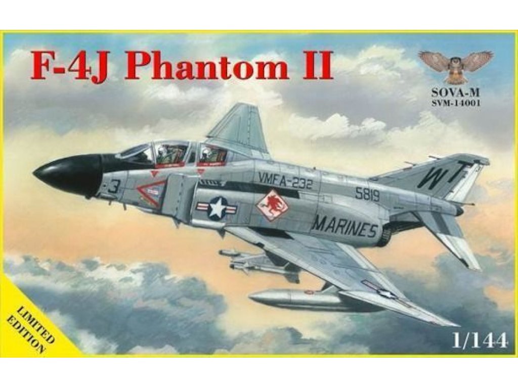SOVA MODELS 1/144 F4J Phantom