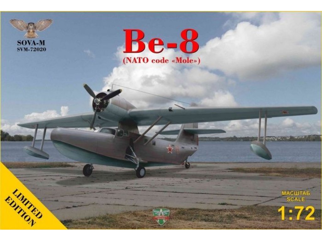 SOVA MODELS 1/72 Be-8 Mole passanger amphibia