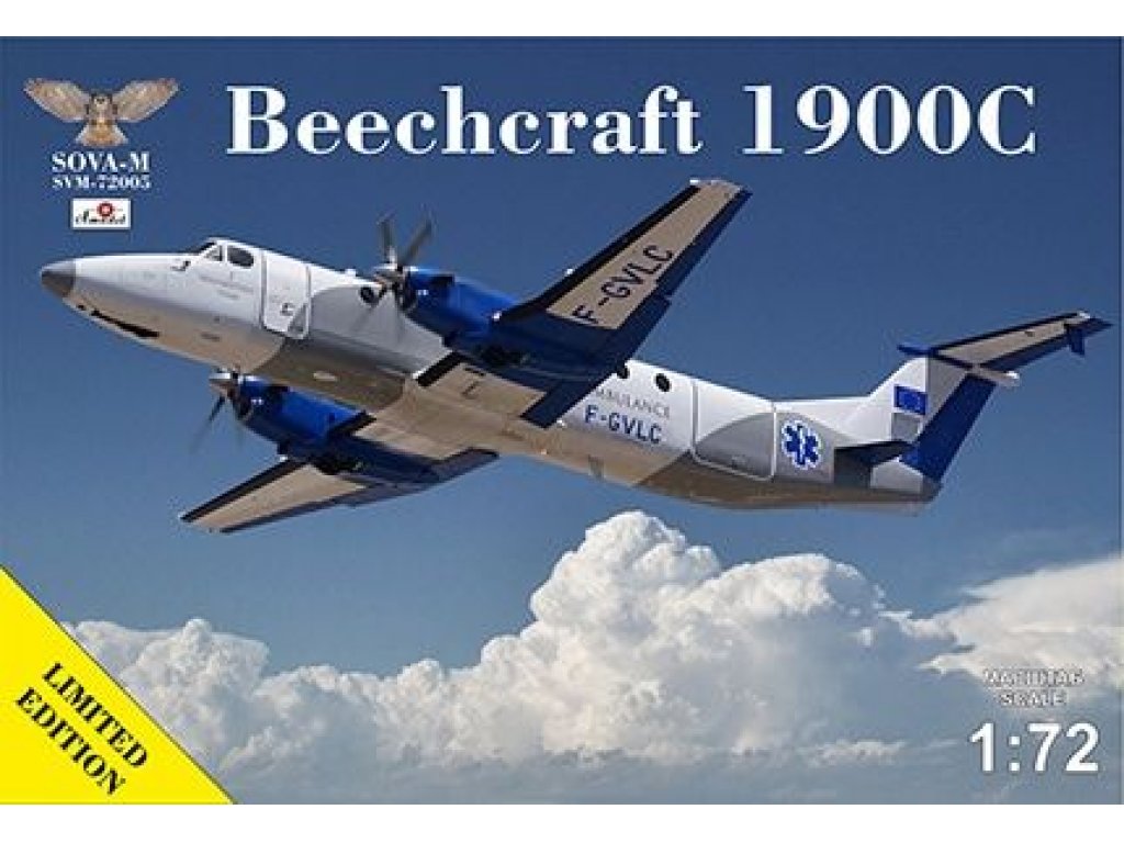 SOVA MODELS 1/72 Beechcraft 1900C