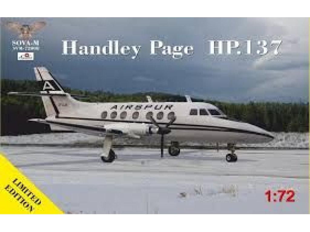 SOVA MODELS 1/72 Handley Page HP-137