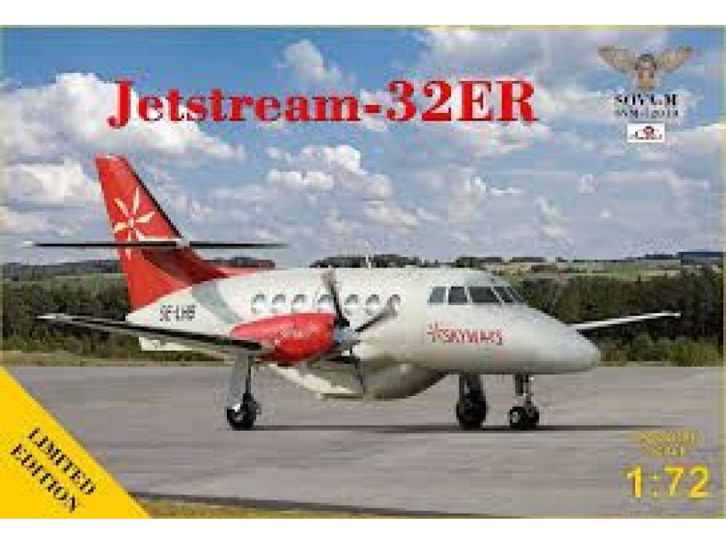 SOVA MODELS 1/72 Jetstream 32 ER