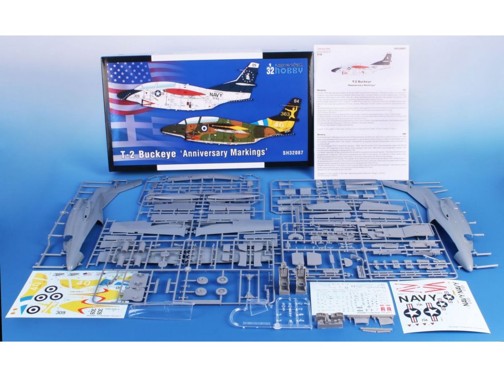 SPECIAL HOBBY 1/32 T-2 Buckeye Anniversary Markings