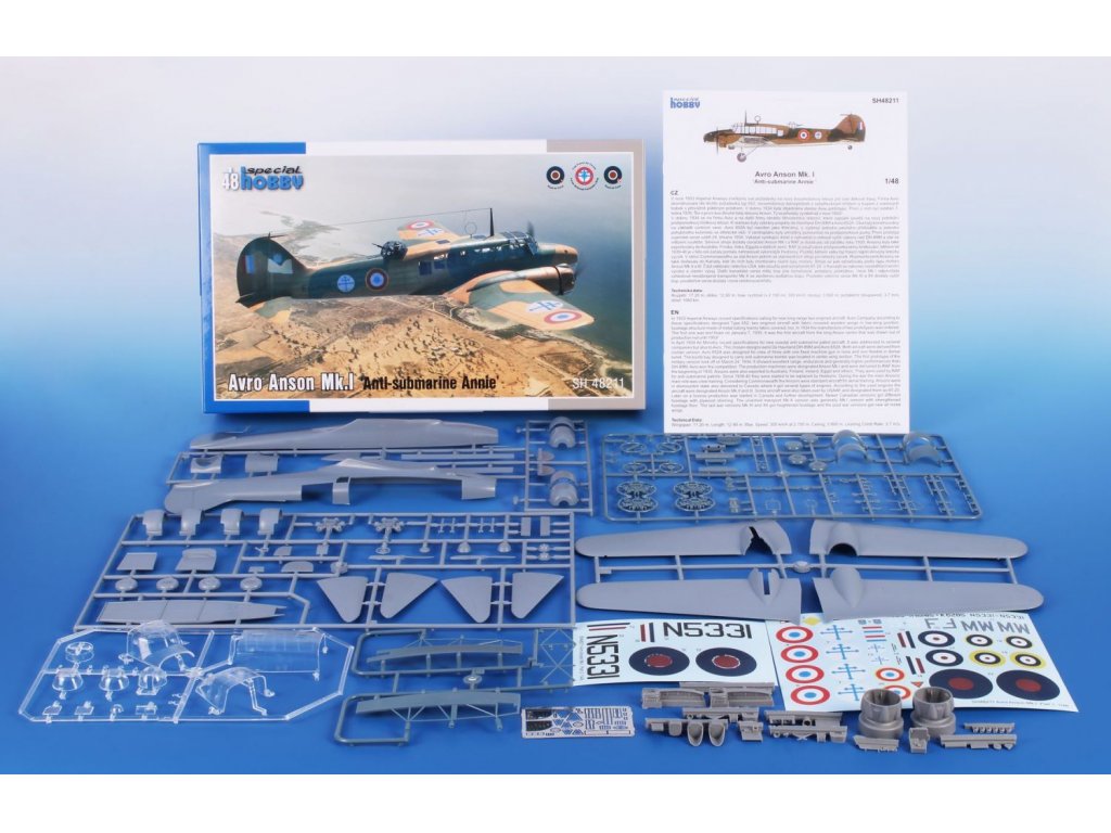 SPECIAL HOBBY 1/48 Avro Anson Mk.I Anti-submarine Annie