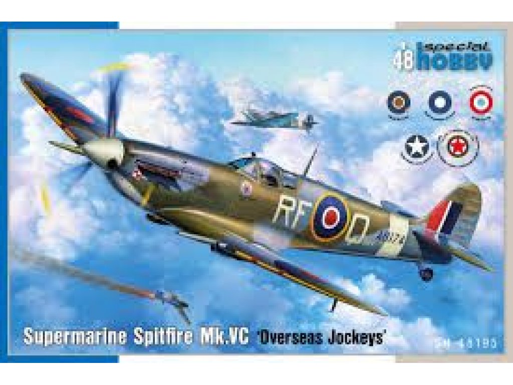 SPECIAL HOBBY 1/48 Supermarine Spitfire Mk.Vc Overseas Jockeys