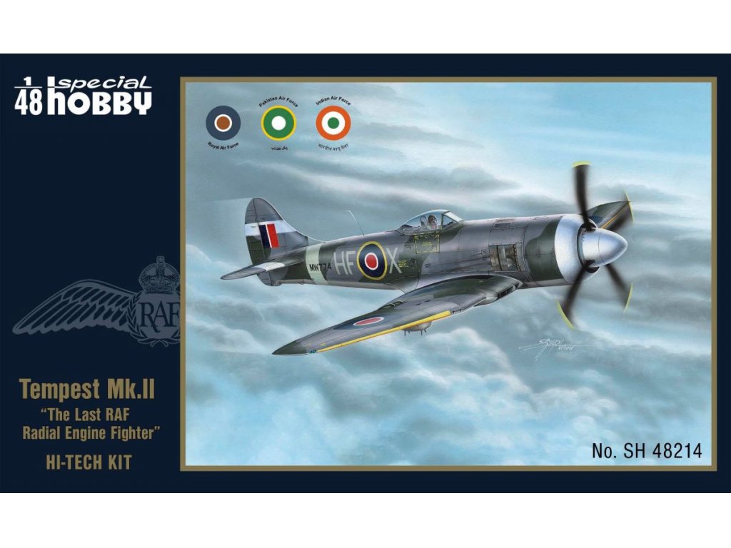 SPECIAL HOBBY 1/48 Tempest Mk.II Hi-Tech Kit