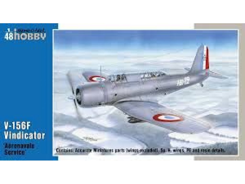 SPECIAL HOBBY 1/48 V-156F Vindicator Aéronavale Service